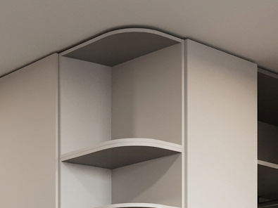 MAGIC CORNER DISPLAY ROUND WARDROBE