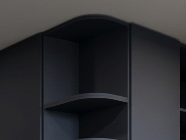 MAGIC CORNER DISPLAY ROUND WARDROBE