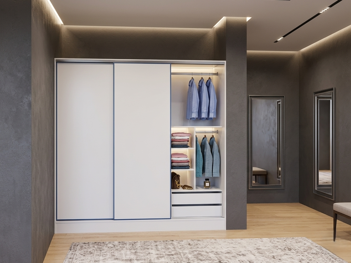 MANHATTAN 240x240 SLIDING DOOR WARDROBE