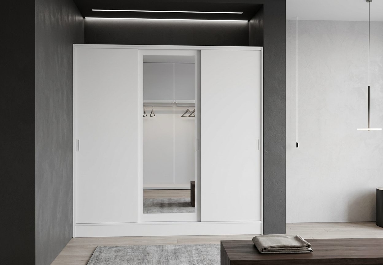 MANHATTAN 240x240 SLIDING DOOR WARDROBE