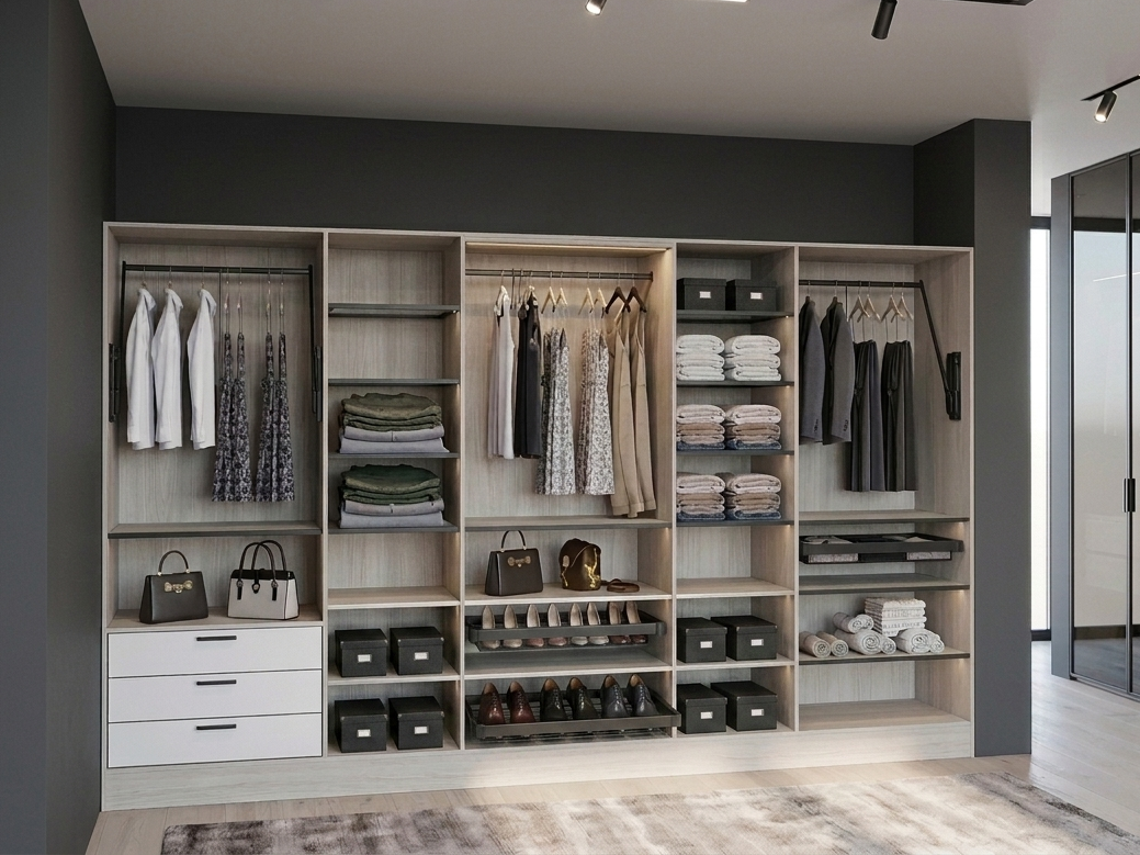 MANHATTAN 240x390 FEMALE CLOSET & ACCESSORIES