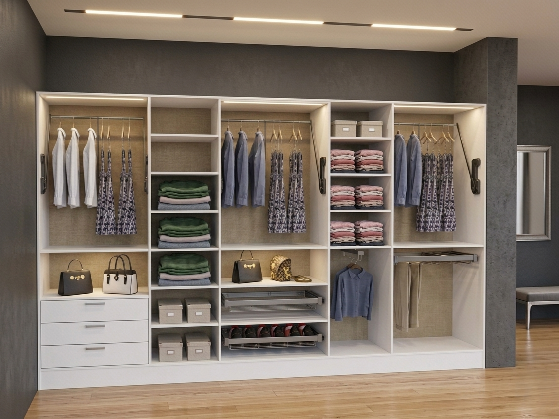 MANHATTAN 240x390 MALE CLOSET & ACCESSORIES