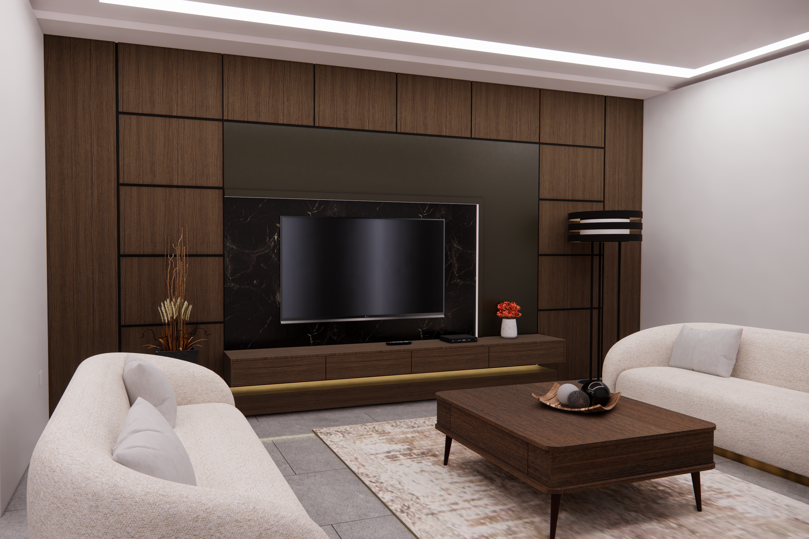 MATTECO TV WALL UNIT