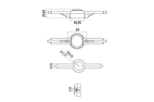 MELODI CABINET DOOR HANDLE