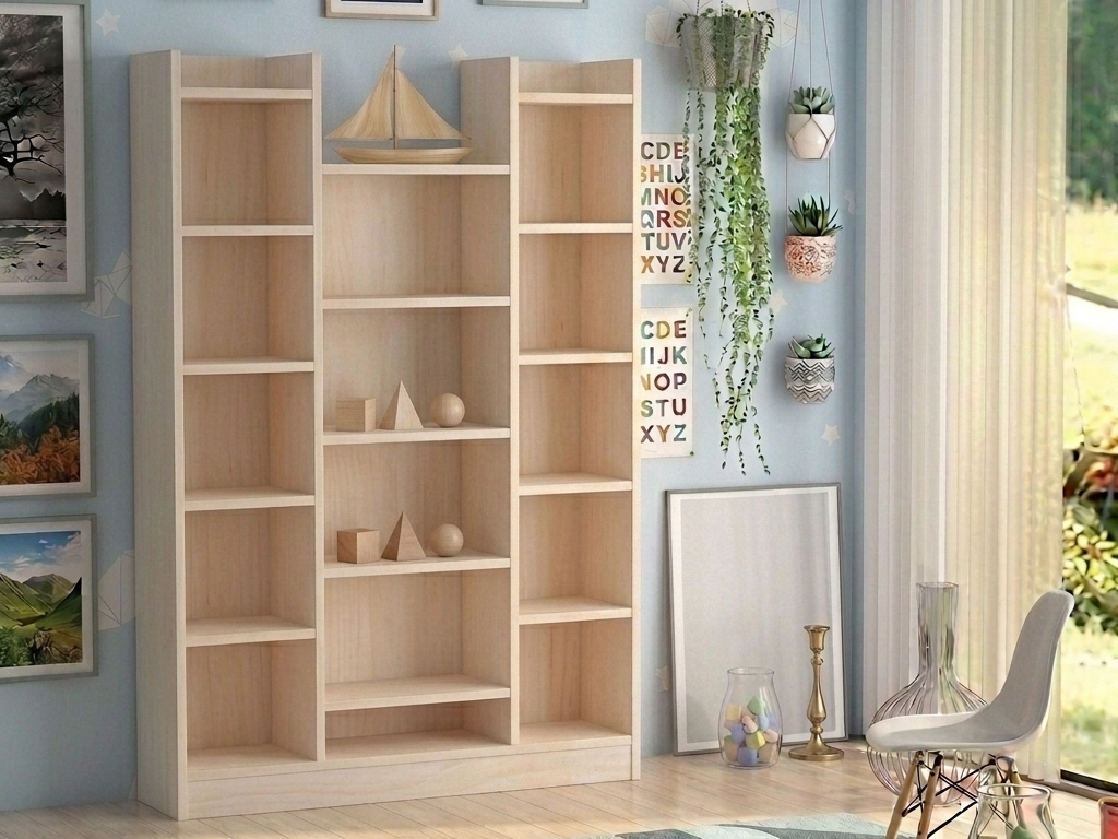 MEXICAN BOOKSHELF & LIBRARY 200x210