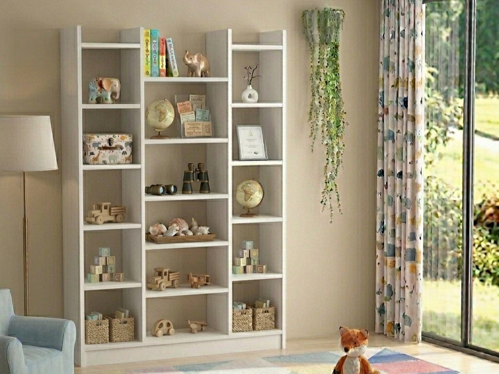 MEXICAN BOOKSHELF & LIBRARY 200x210