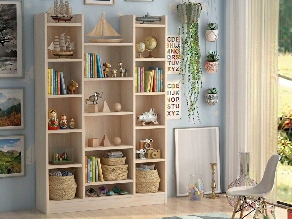 MEXICAN BOOKSHELF & LIBRARY 200x210