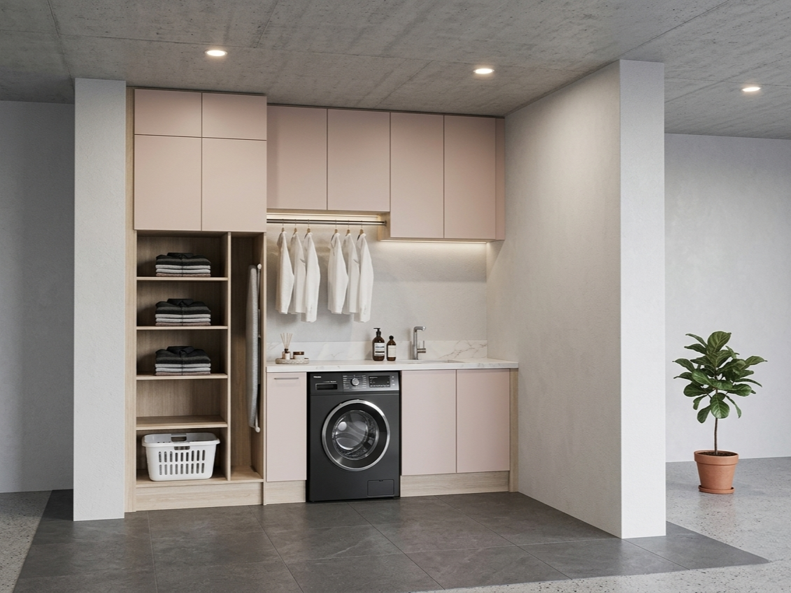 MINART 275 LAUNDRY CABINET SET H:300CM