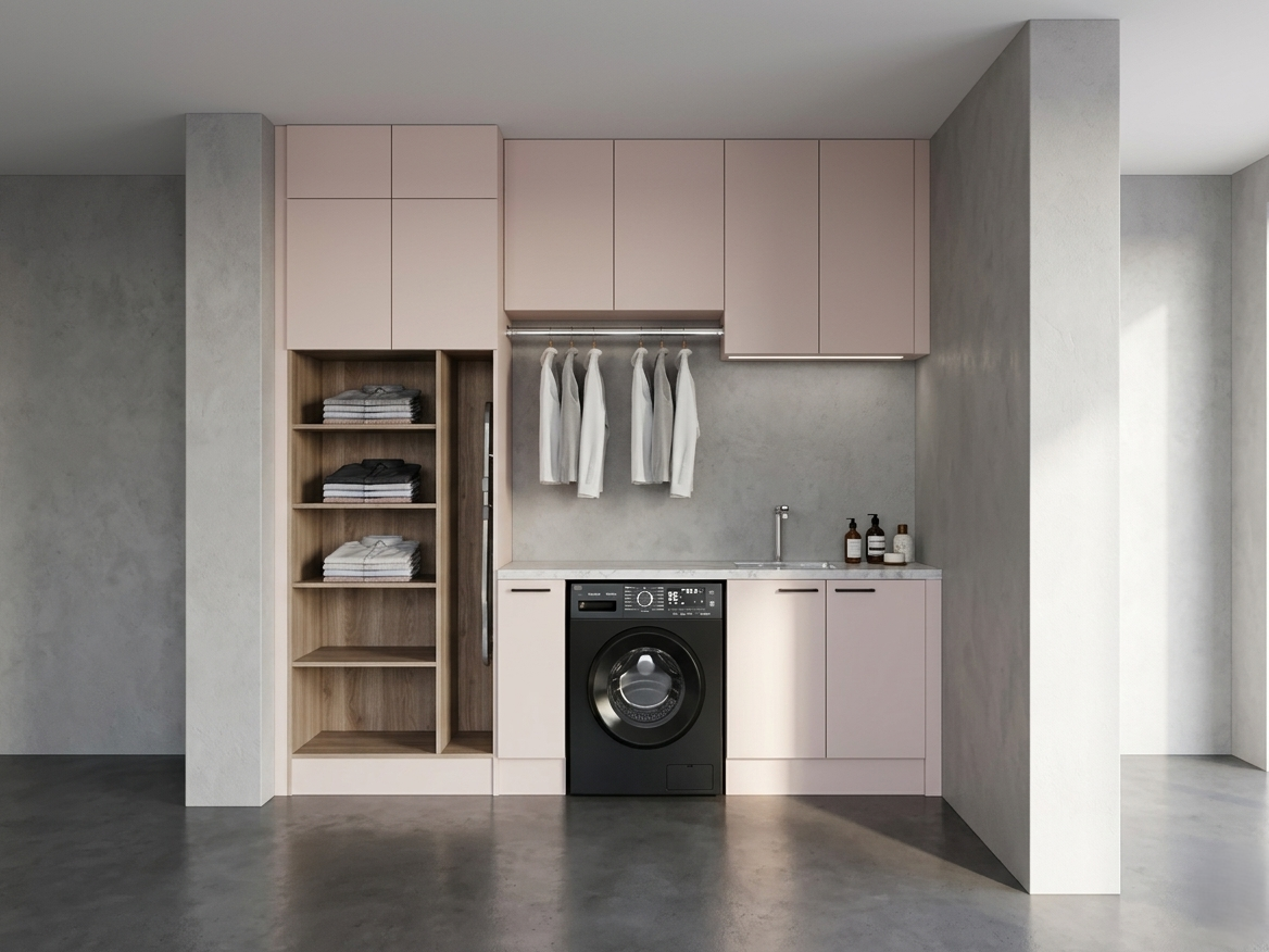 MINART 275 LAUNDRY CABINET SET H:300CM