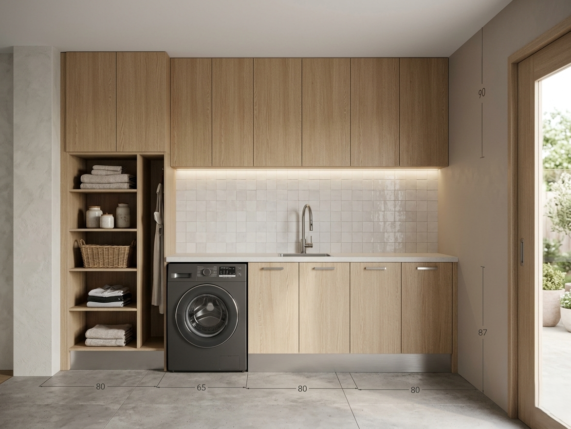 MINART 320 LAUNDRY CABINET SET H:300CM