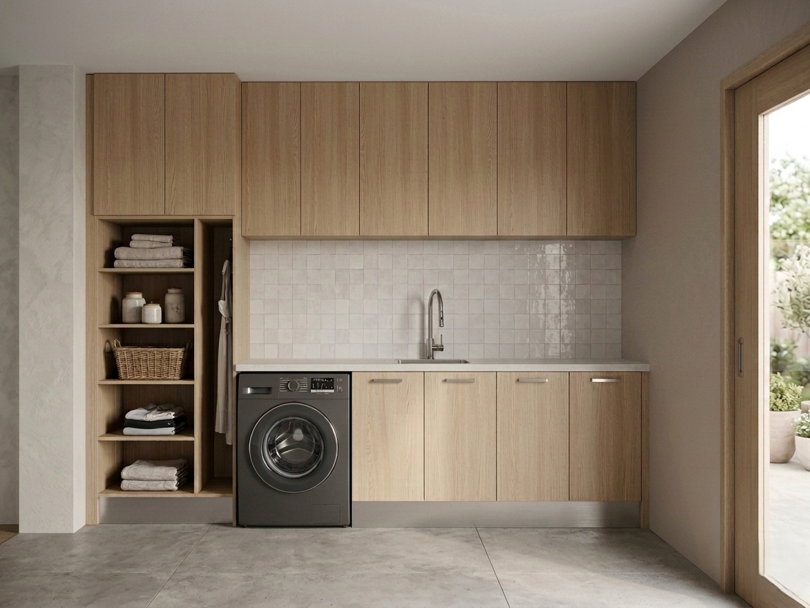 MINART 320 LAUNDRY CABINET SET H:300CM