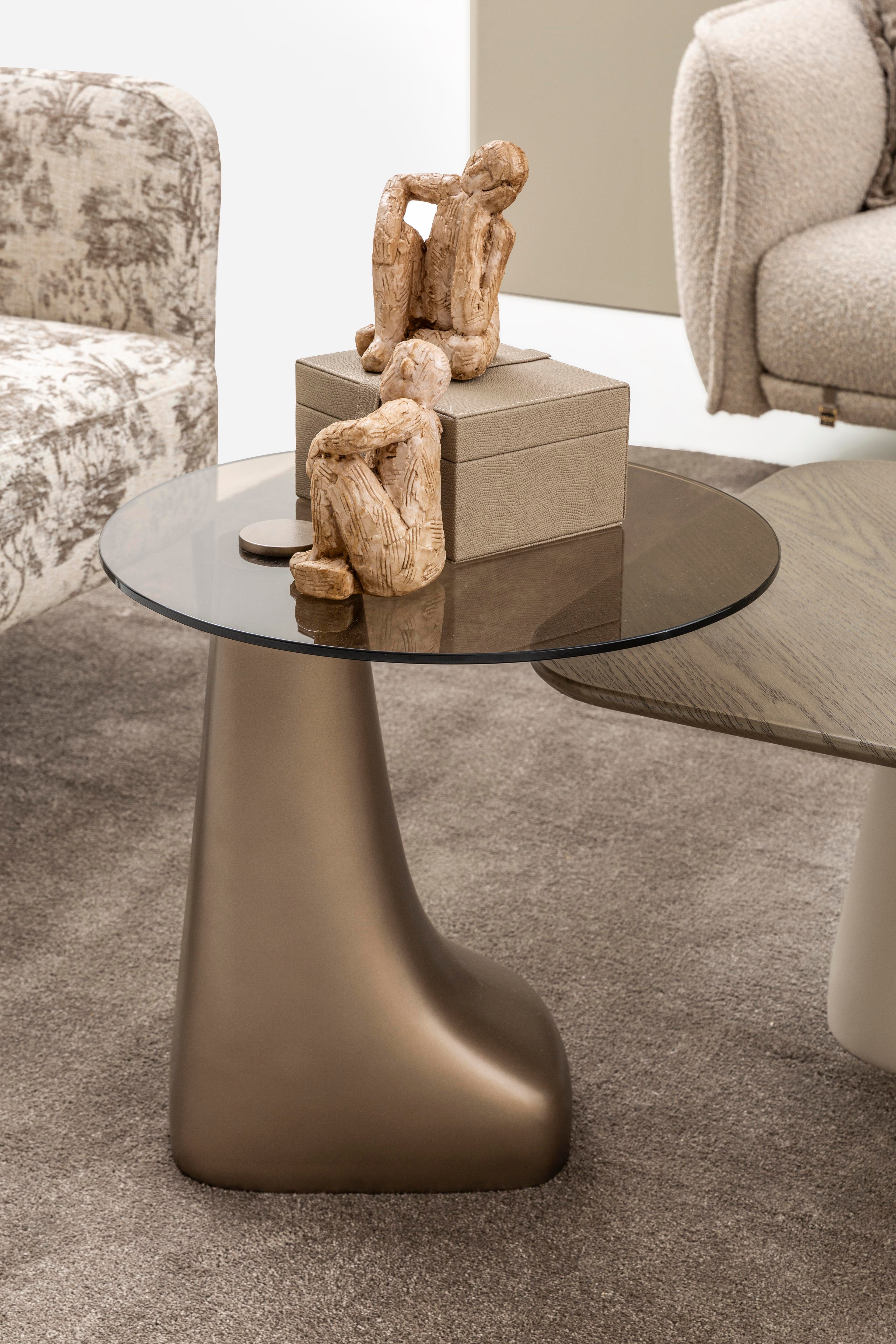 MONGE COFFEE TABLE GLASS TOP