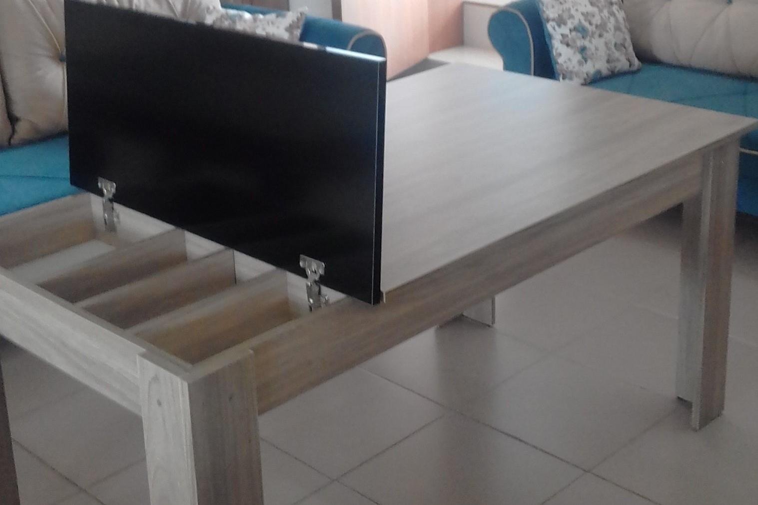 NUR LITE STORAGE DINING TABLE 160x90