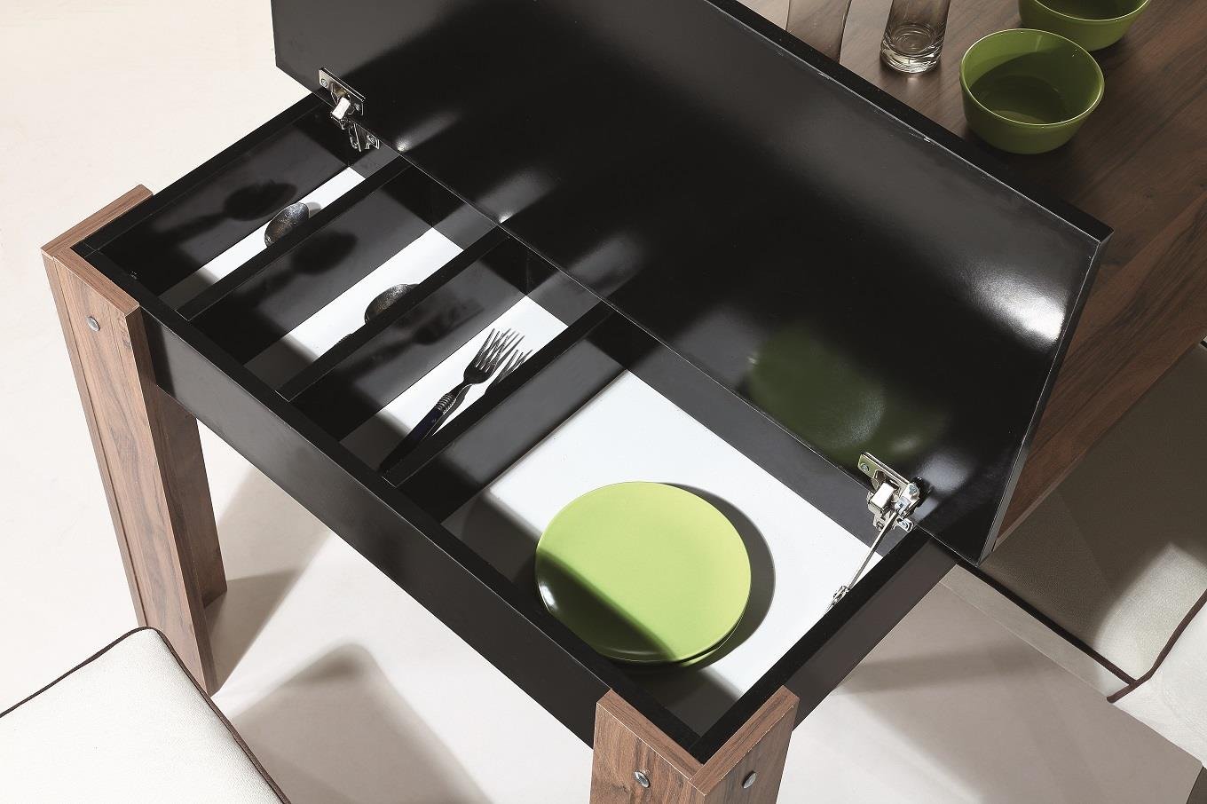 NUR LITE STORAGE DINING TABLE 160x90