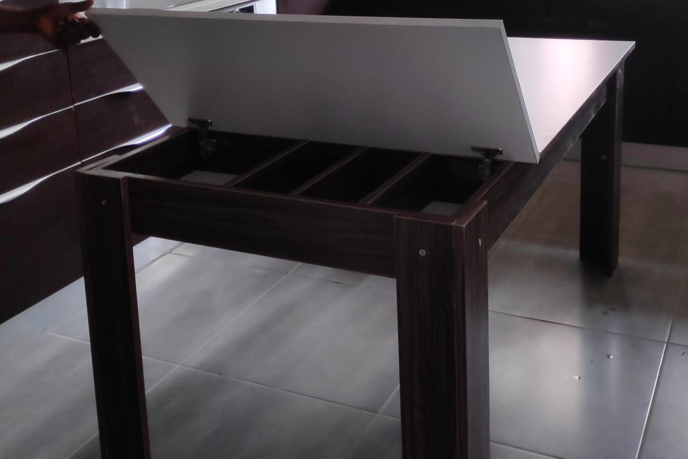 NUR LITE STORAGE DINING TABLE 160x90