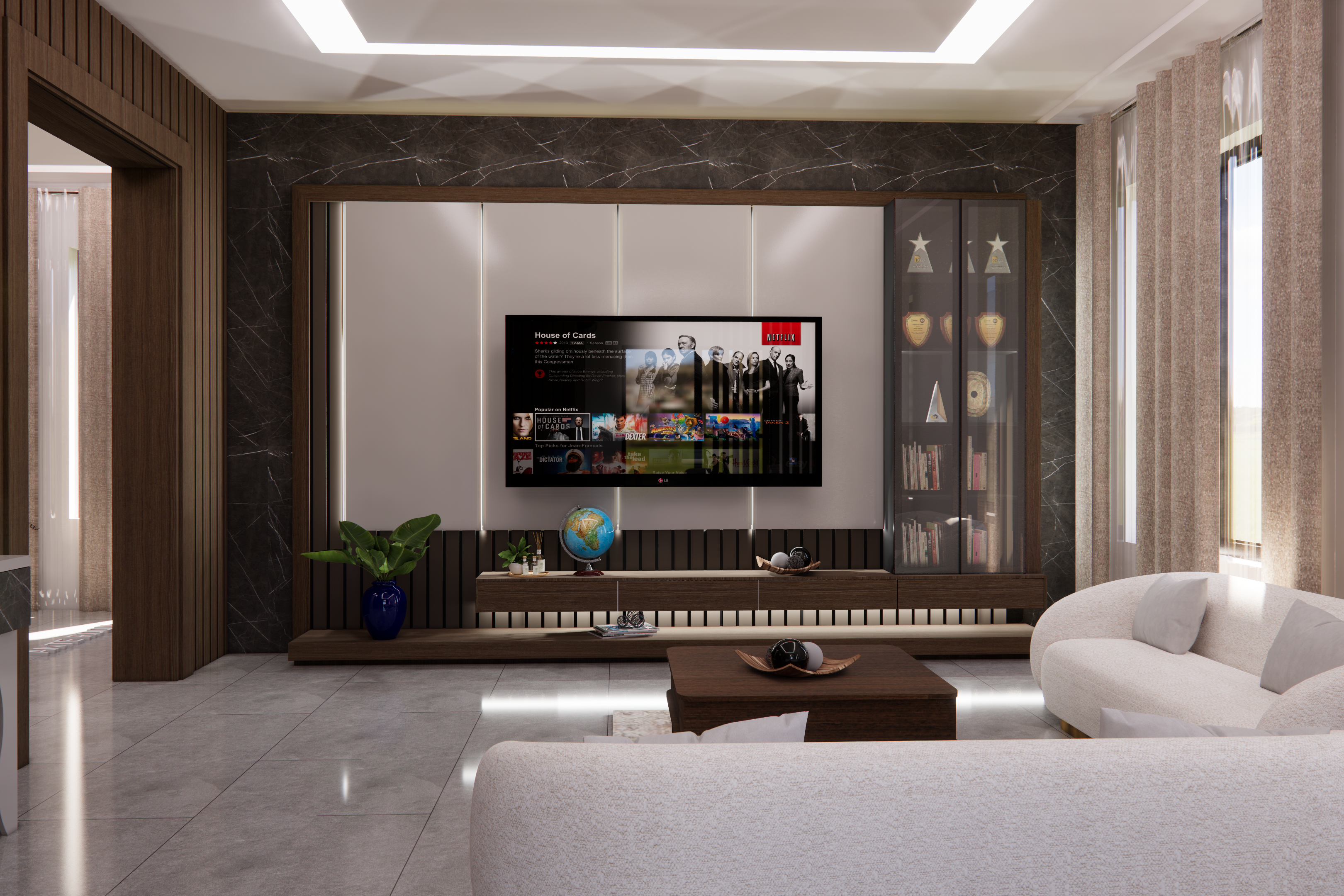 OKOLI 450 TV WALL UNIT 