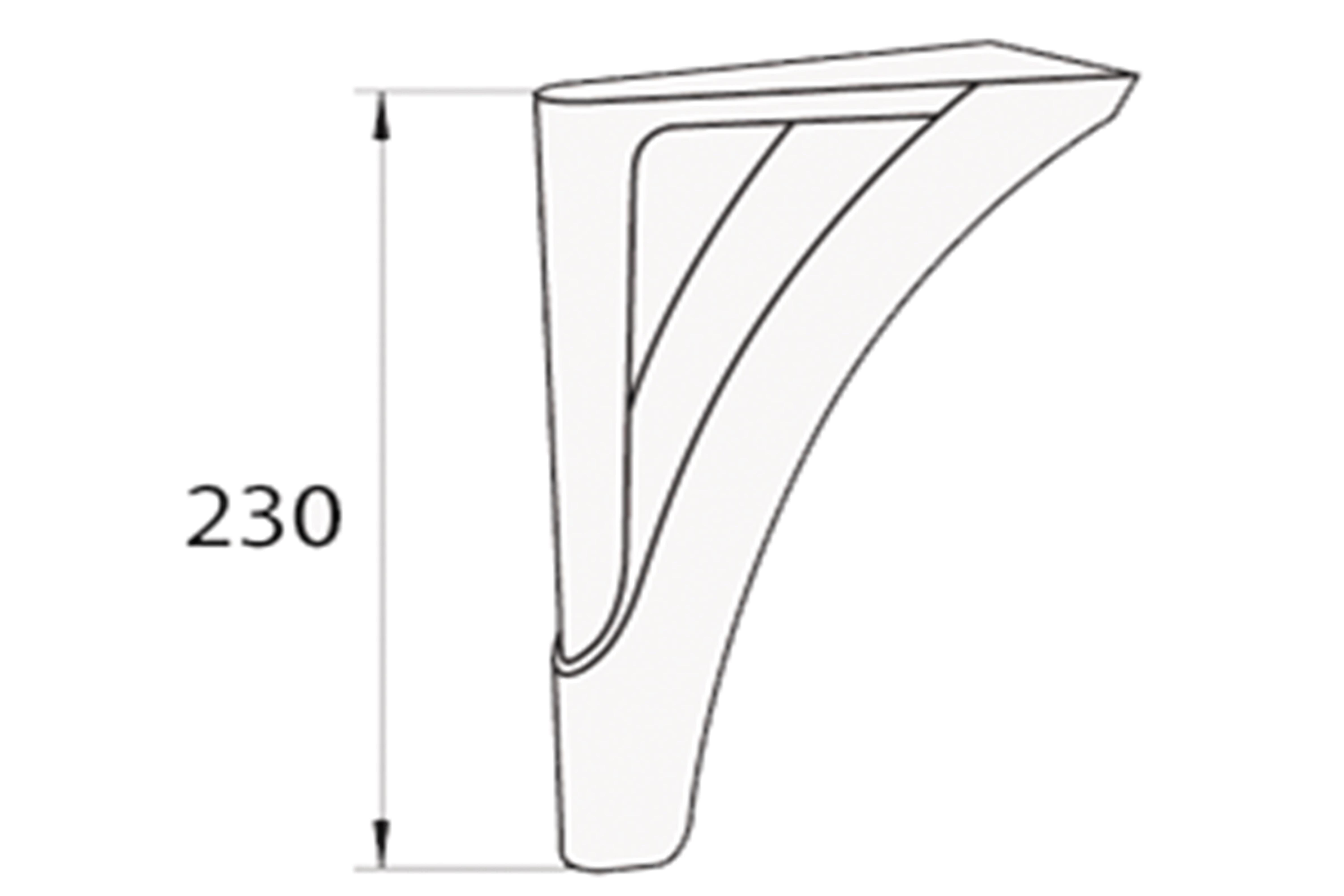 OLIMPOS LEG 23 CM