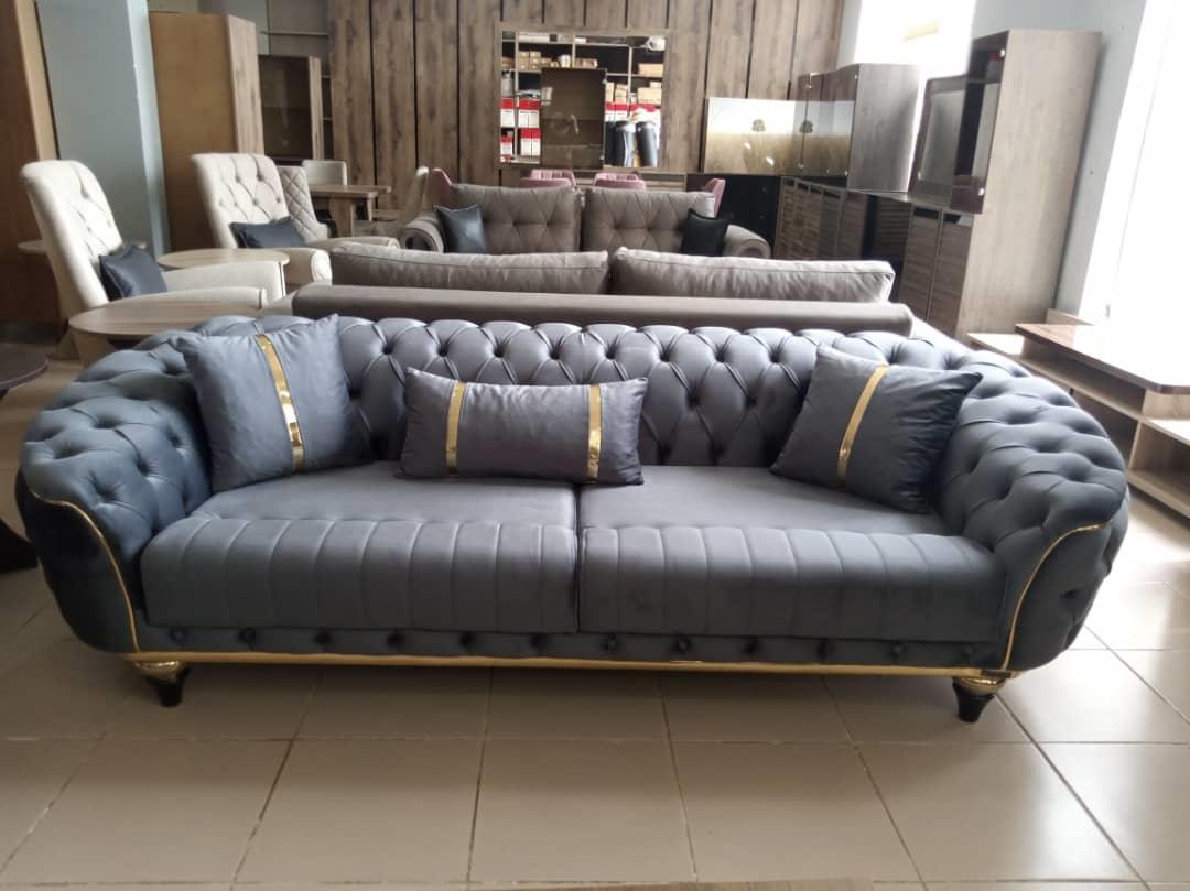 ONELIA CHESTER THREE SEATER SOFA - BABY FACE