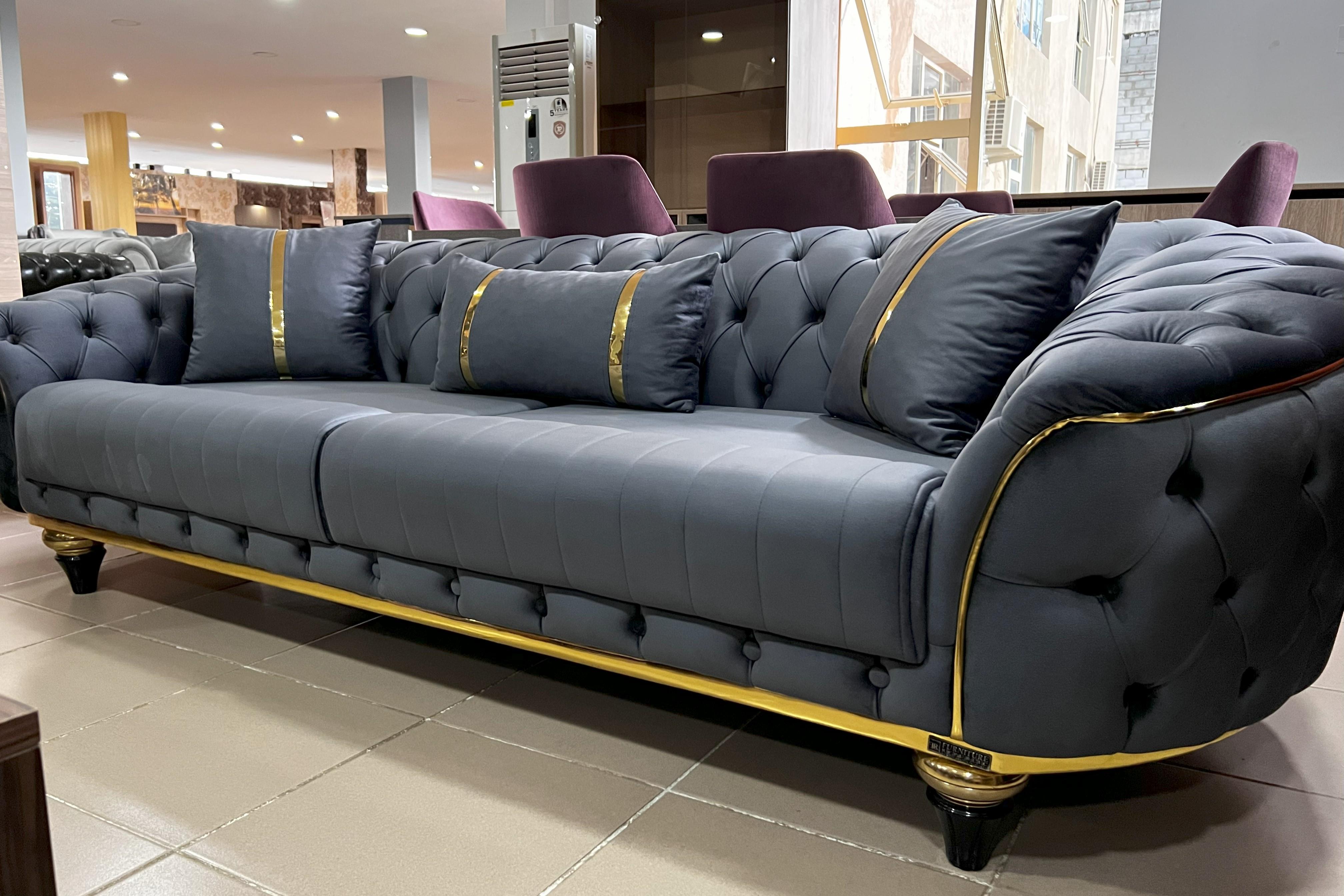 ONELIA CHESTER THREE SEATER SOFA - BABY FACE