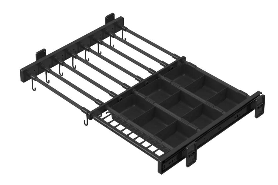 ORGANIZER TIE HANGER TROUSER DRAWER 80D S-6318A