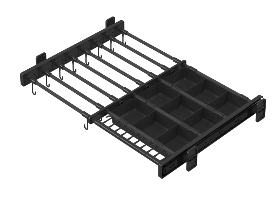ORGANIZER & TIE TROUSER HANGER
