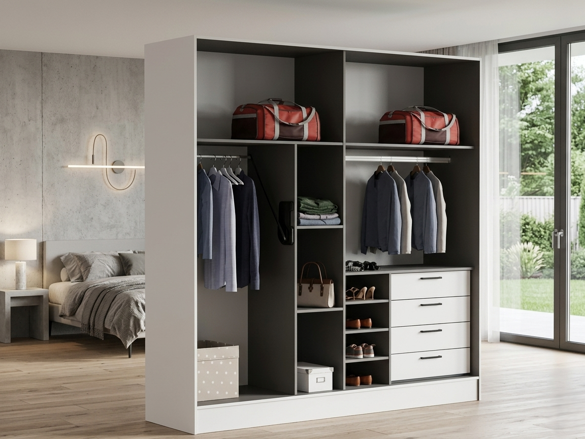 OTA 240x240 SLIDING DOOR WARDROBE