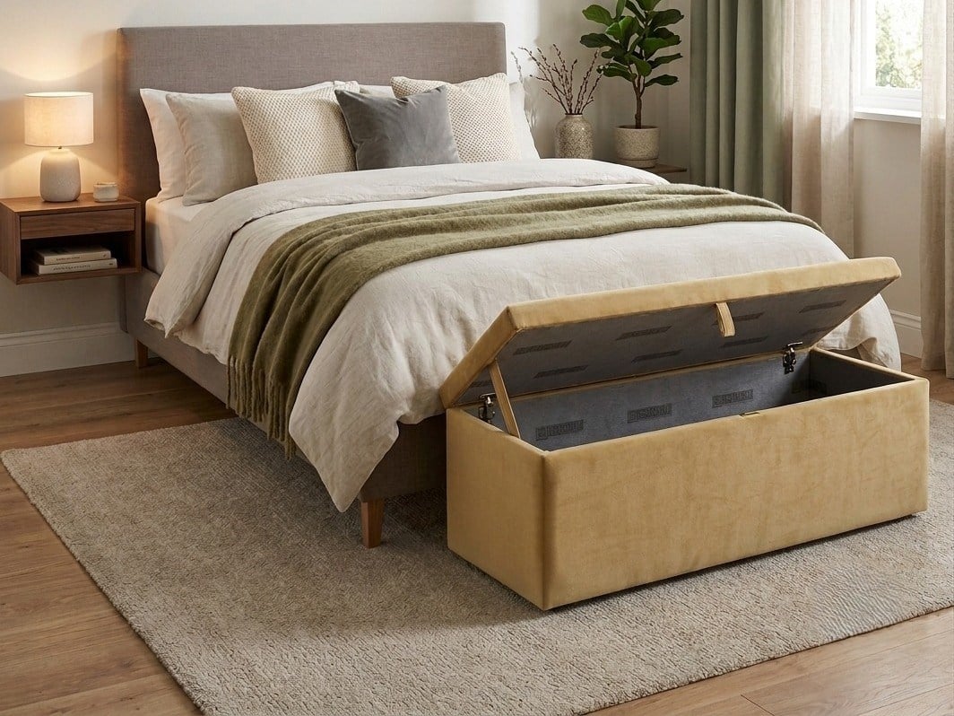 OTTOMON STORAGE POUF 120