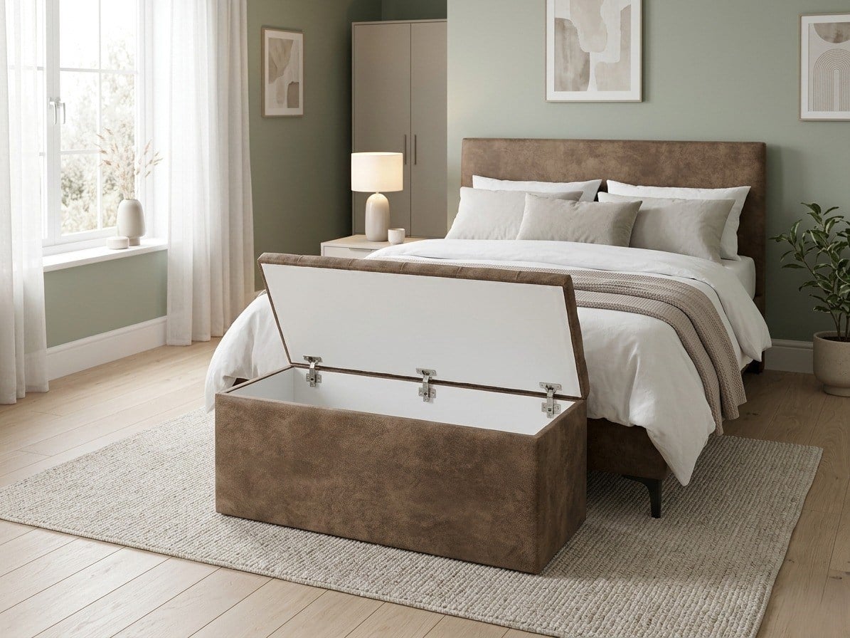OTTOMON STORAGE POUF 90