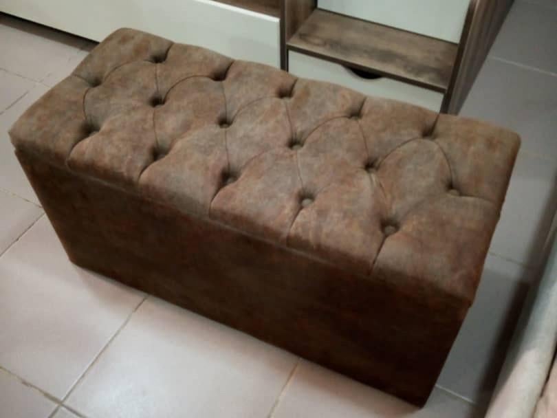 OTTOMON STORAGE POUF 90