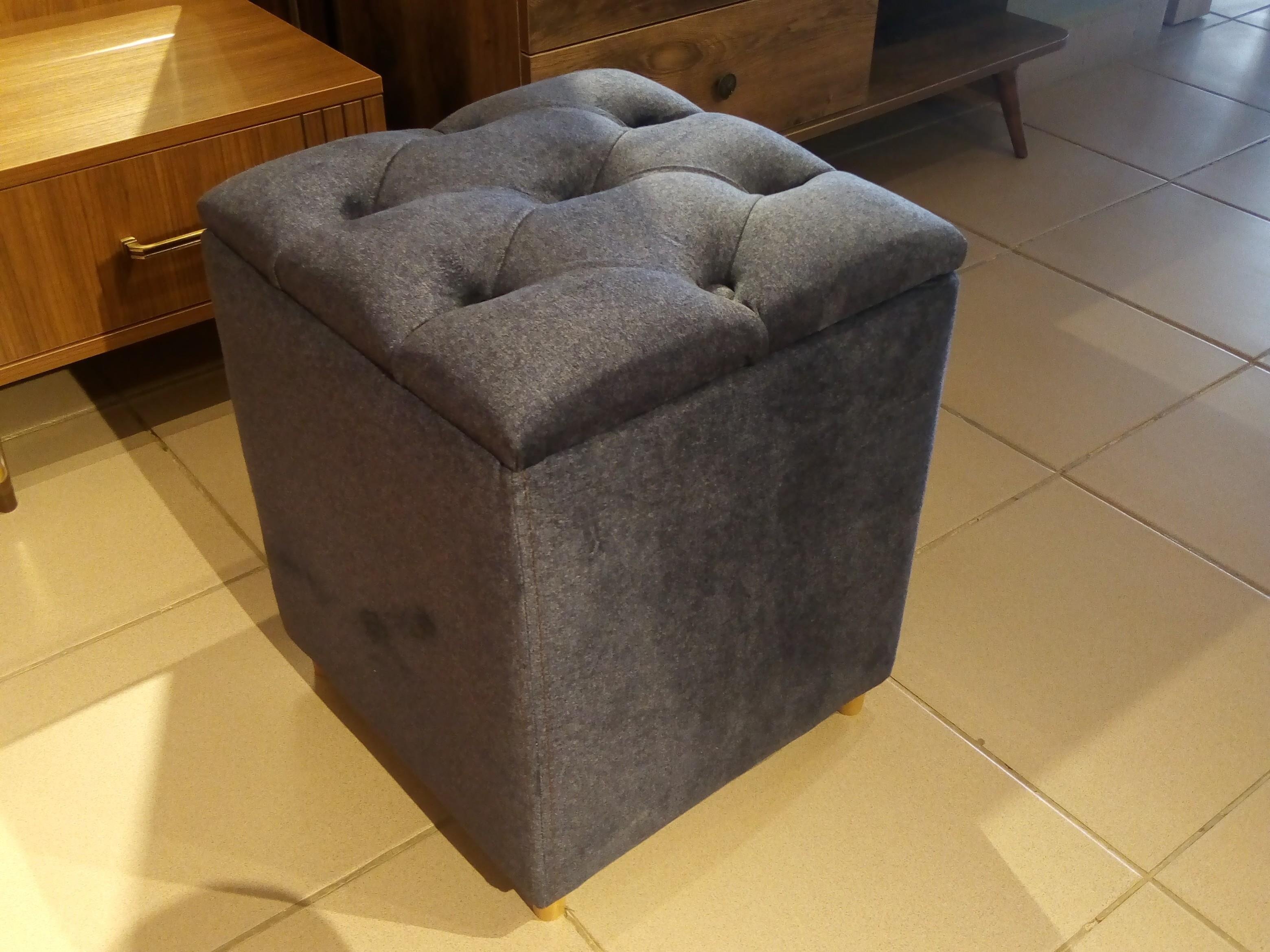 OTTOMON STORAGE POUF