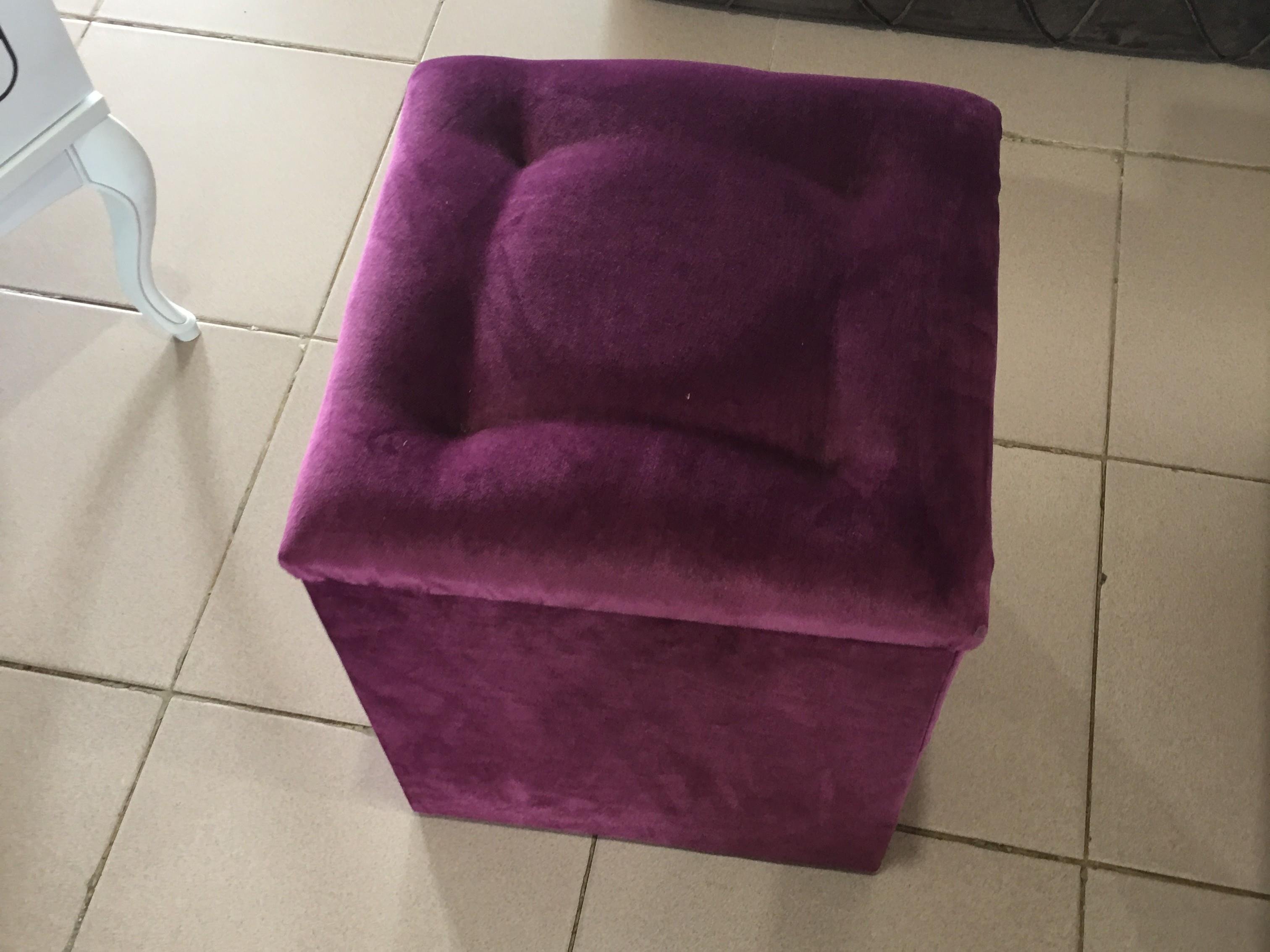 OTTOMON STORAGE POUF