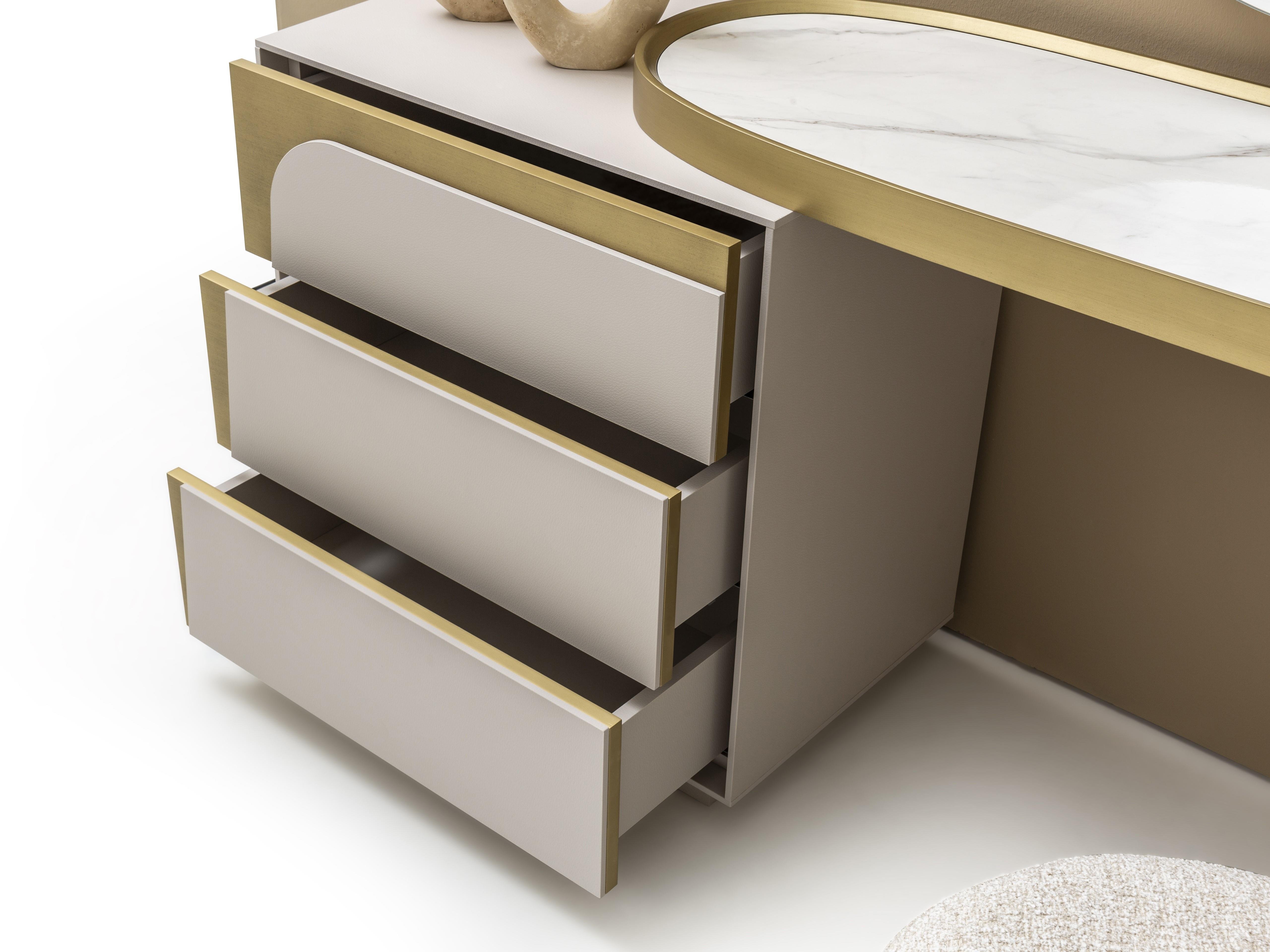 PALERMO MAKE-UP TABLE & MIRROR