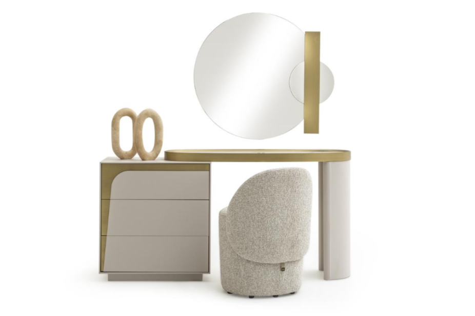 PALERMO MAKE-UP TABLE & MIRROR