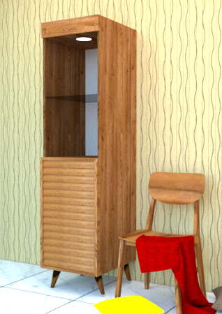 PANJUR DINING SHOWCASE 60 & LIGHT