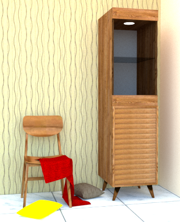 PANJUR DINING SHOWCASE 60 & LIGHT