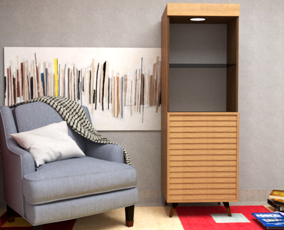 PANJUR DINING SHOWCASE 60 & LIGHT