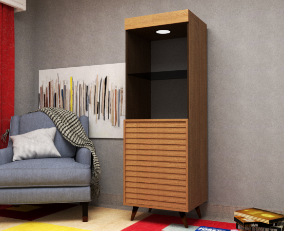 PANJUR DINING SHOWCASE 60 & LIGHT