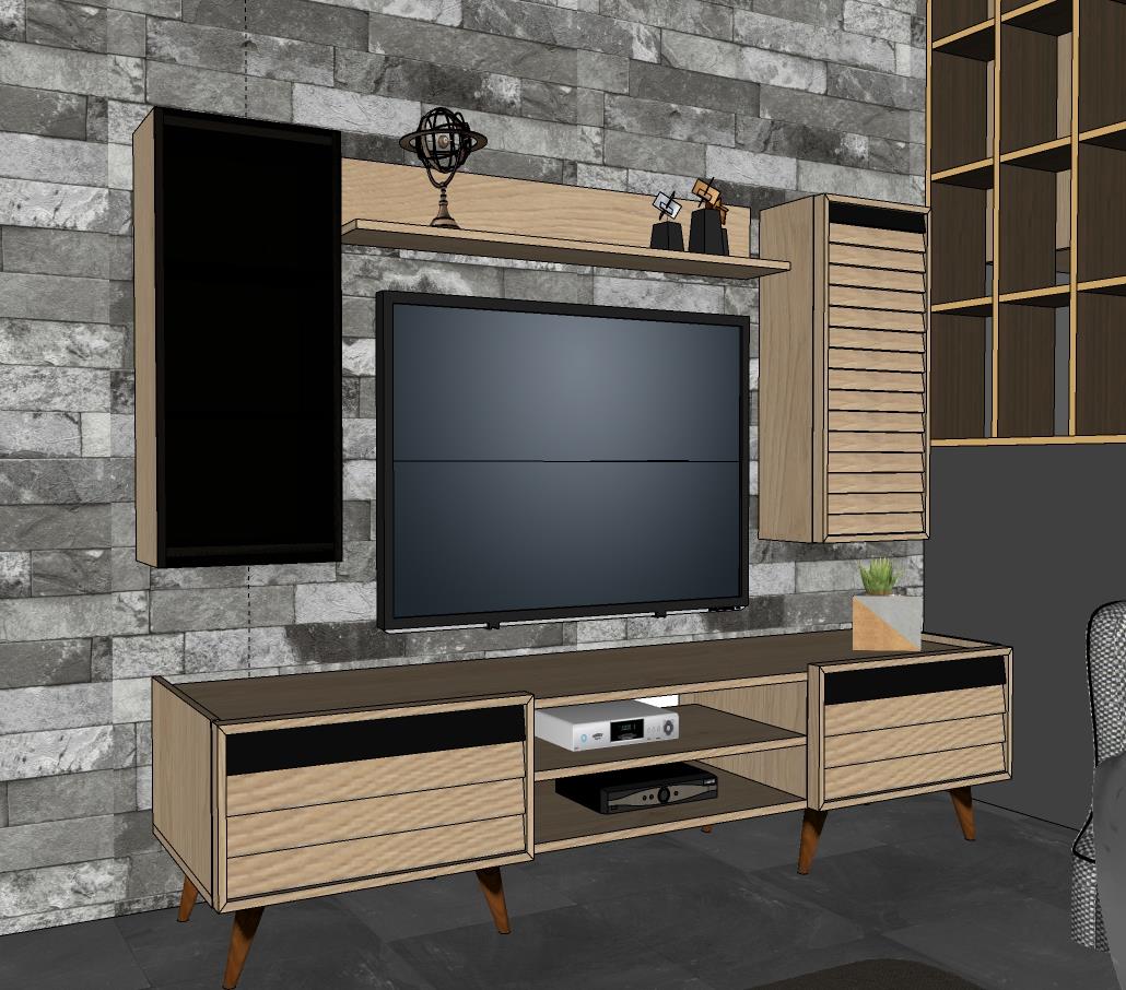 PANJUR TV WALL UNIT
