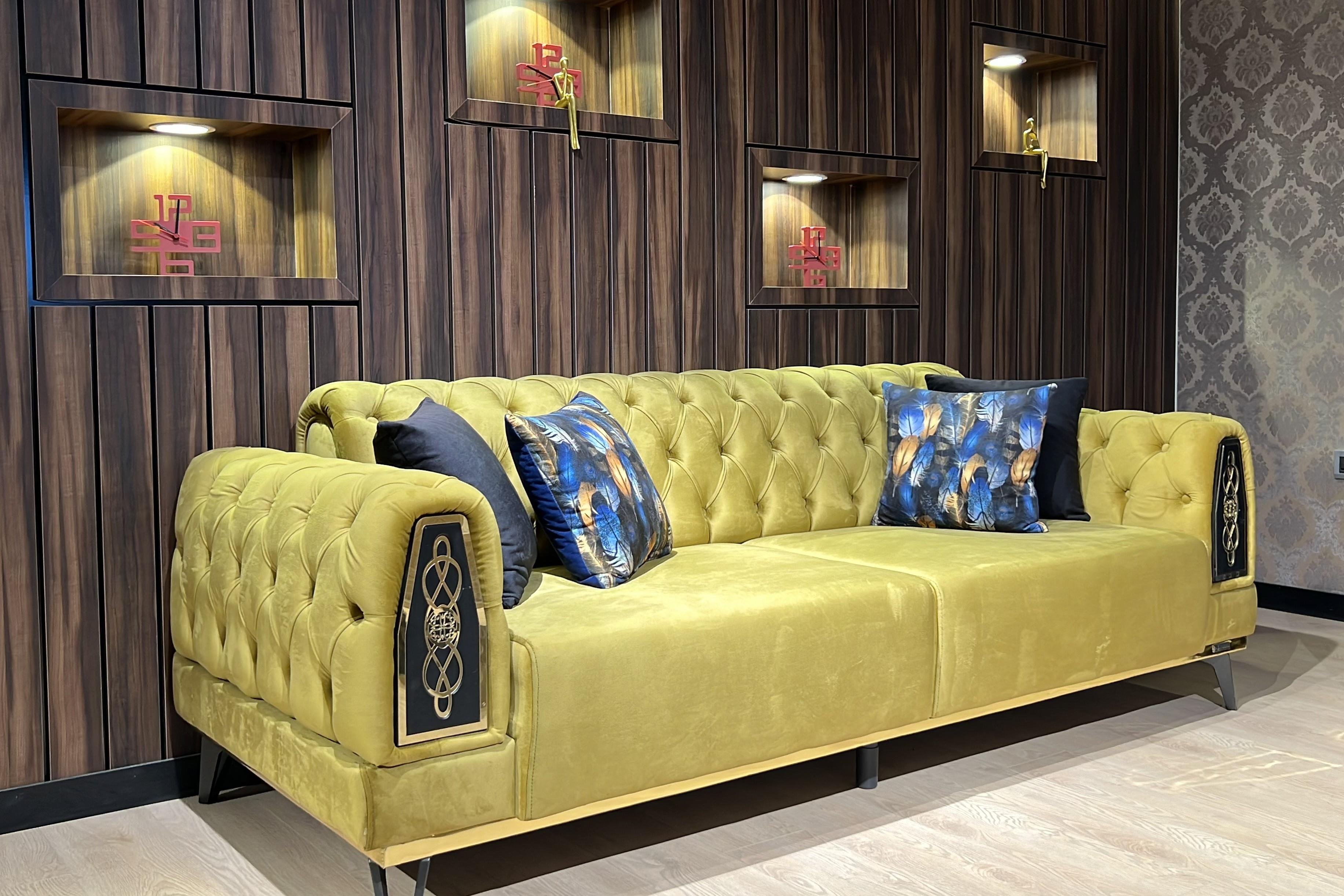 PARIS LAPEL THREE SEATER F