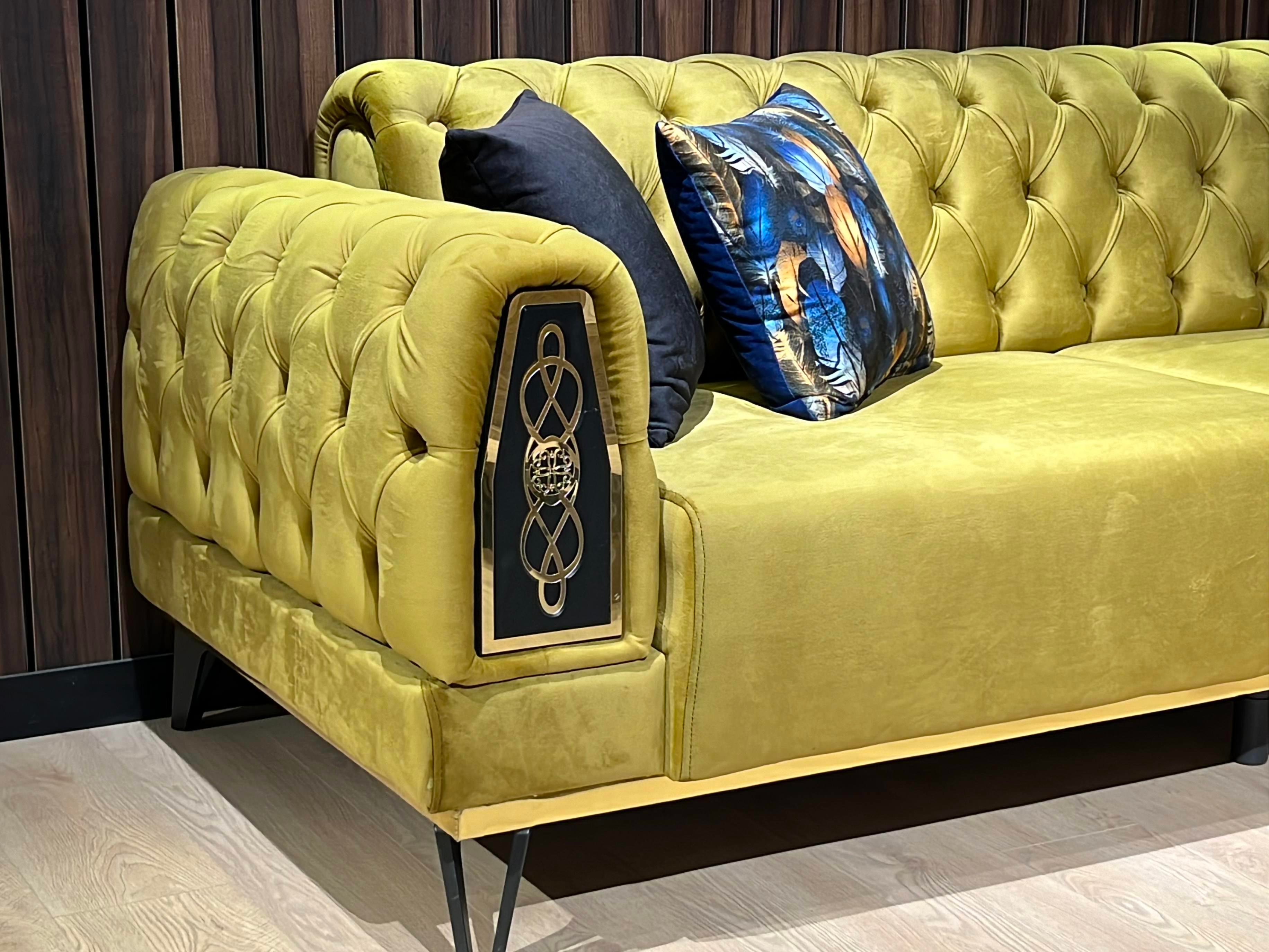 PARIS LAPEL THREE SEATER F