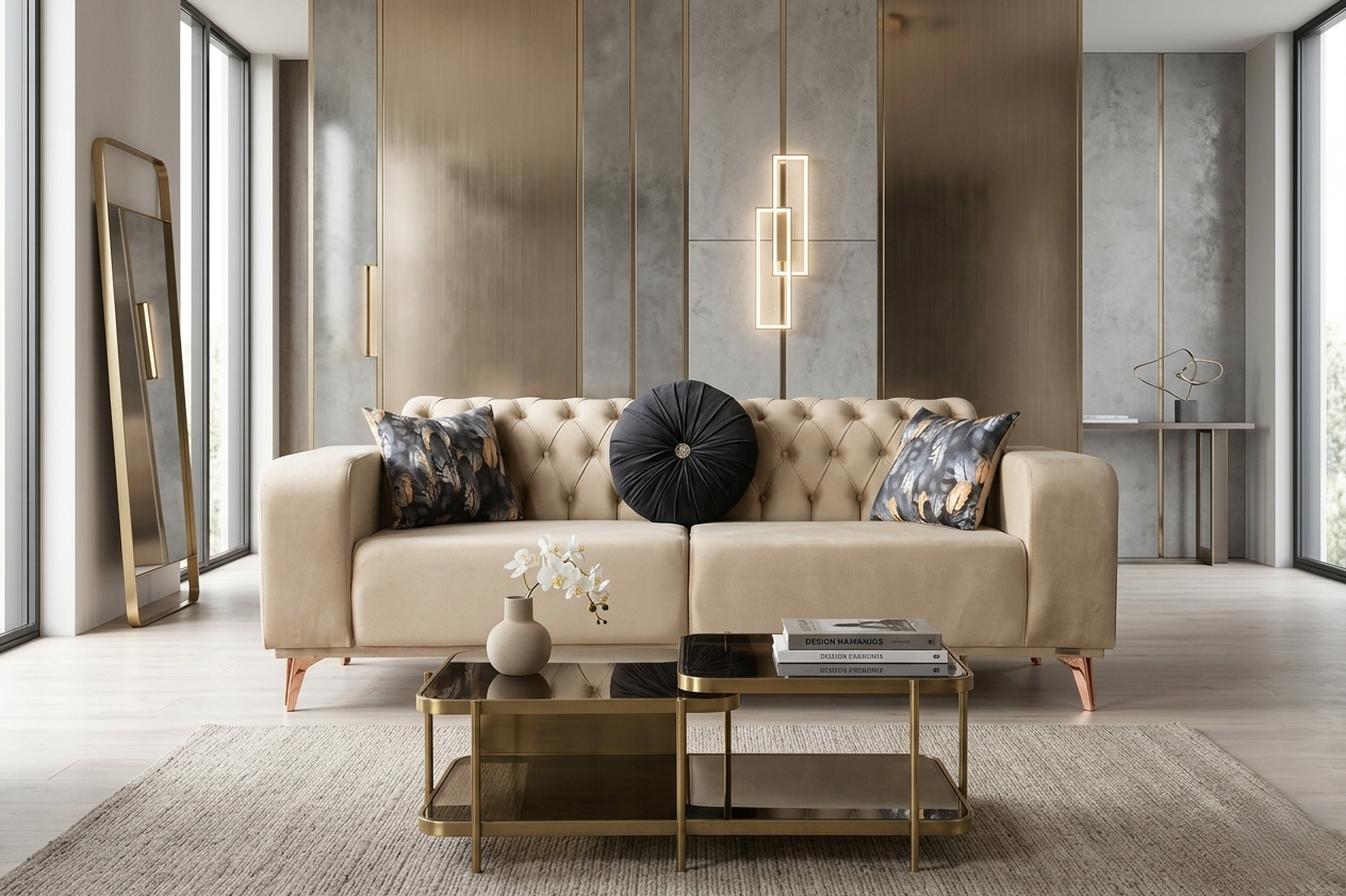 PARIS SEVEN SEATER SOFA SET