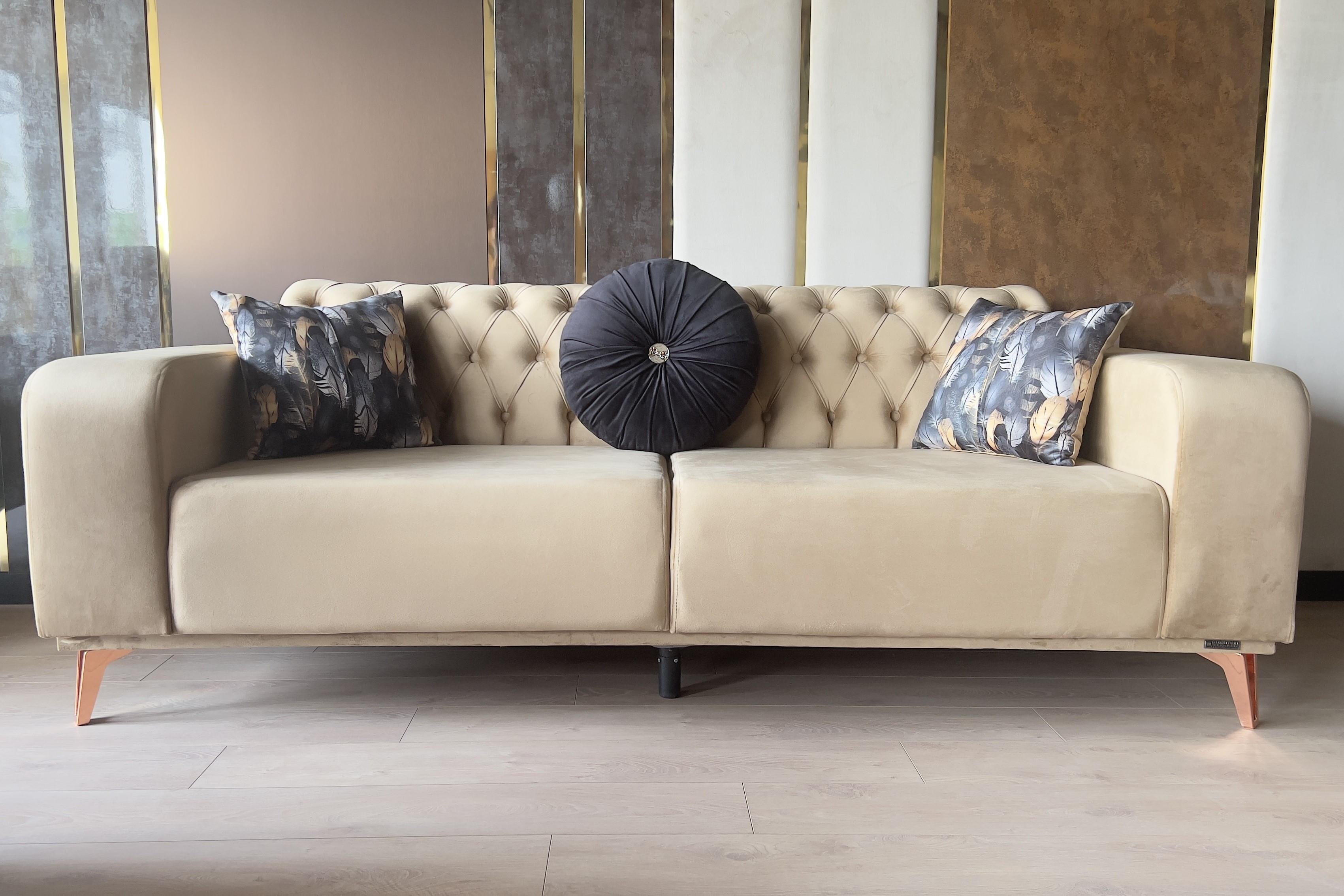 PARIS SEVEN SEATER SOFA SET - BABY FACE