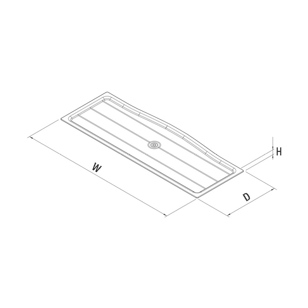 Plastıc Tray 80cm S-5214