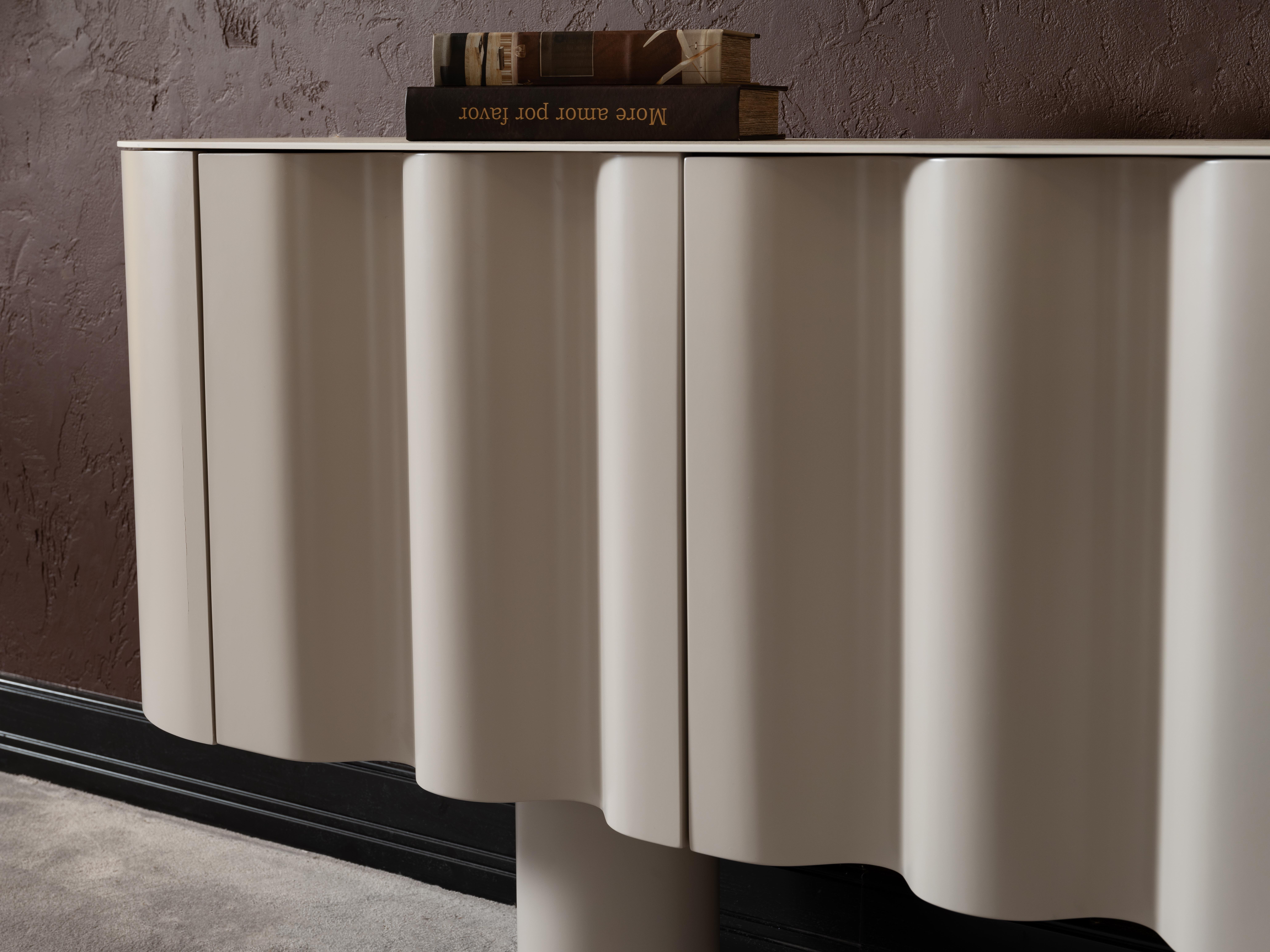 PORTO DINING CONSOLE &  MIRROR