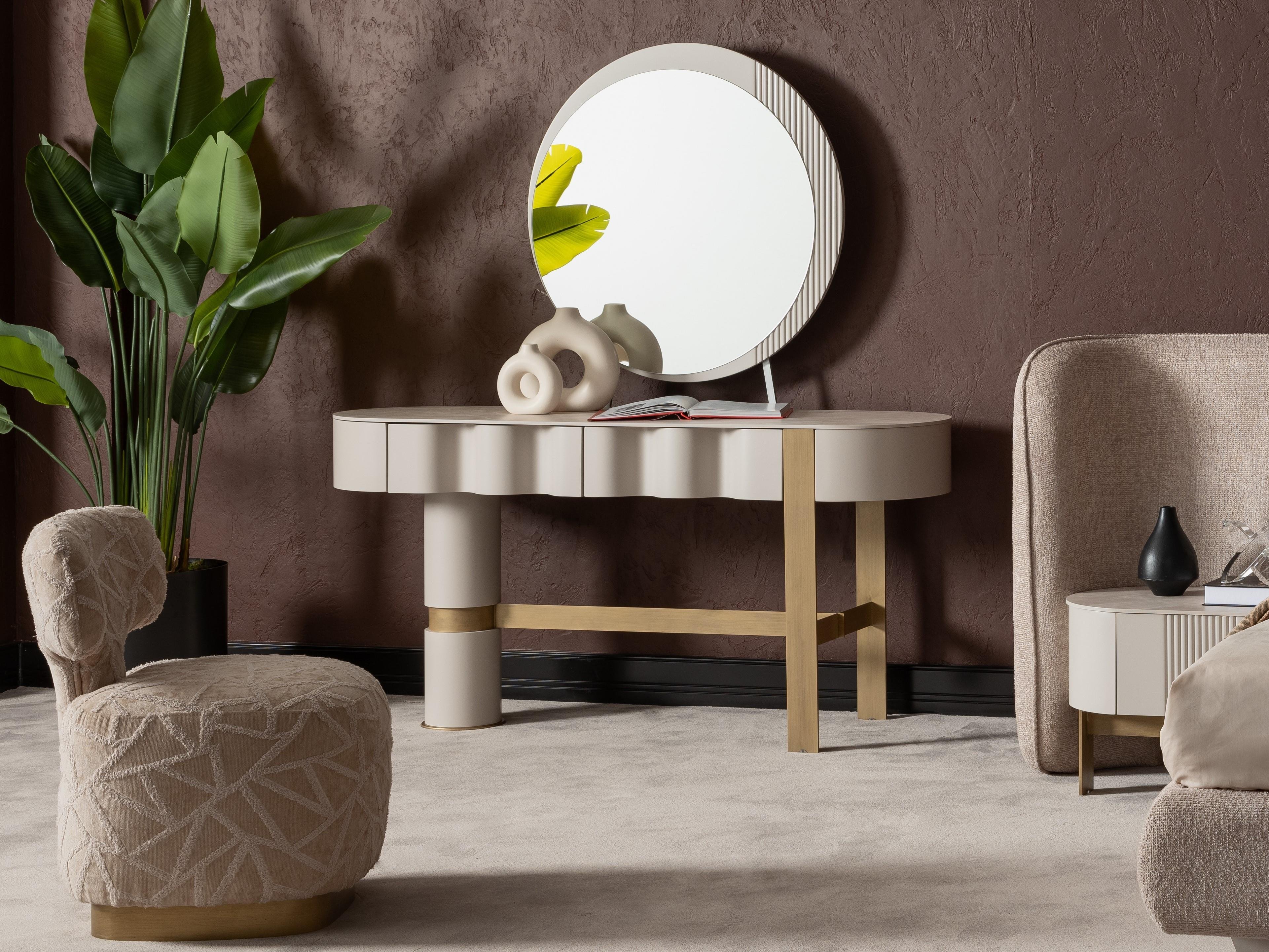 PORTO MAKE-UP TABLE & MIRROR