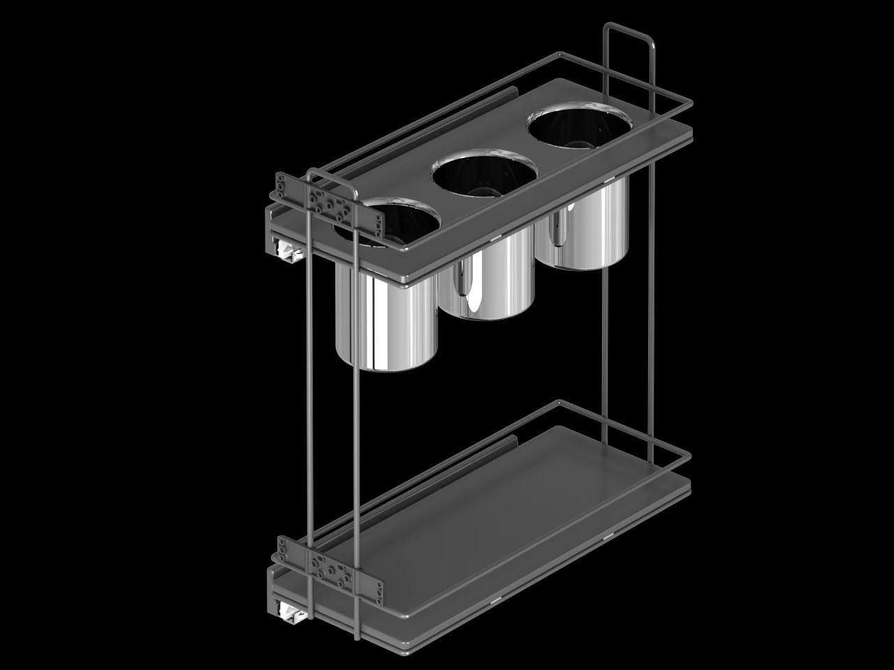 PULL-OUT UTENSIL STORAGE D:25