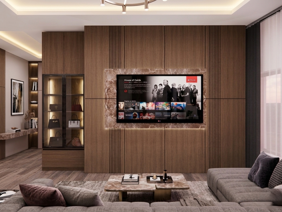 ROSIE TV LINEAR DECOR TV WALL