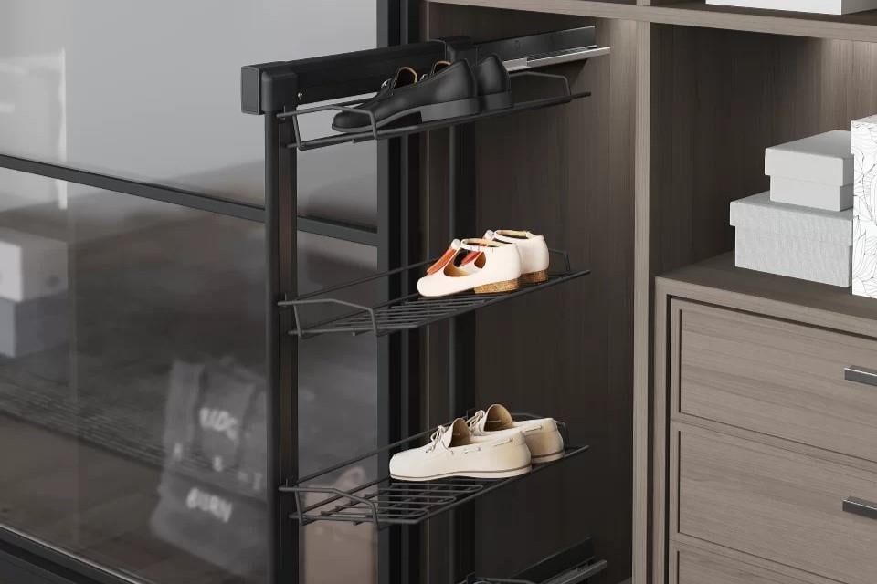 SHOE UNIT DRAWER 4 SHELF