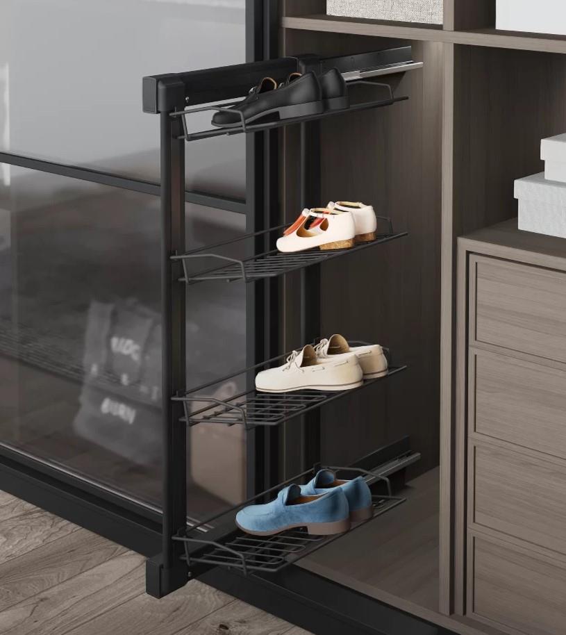SHOE UNIT DRAWER 4 SHELF