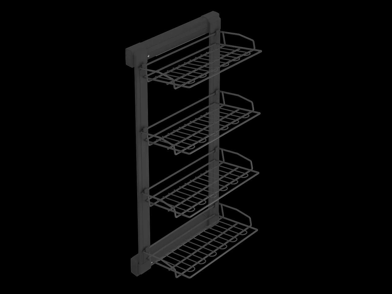 SHOE UNIT DRAWER 4 SHELF